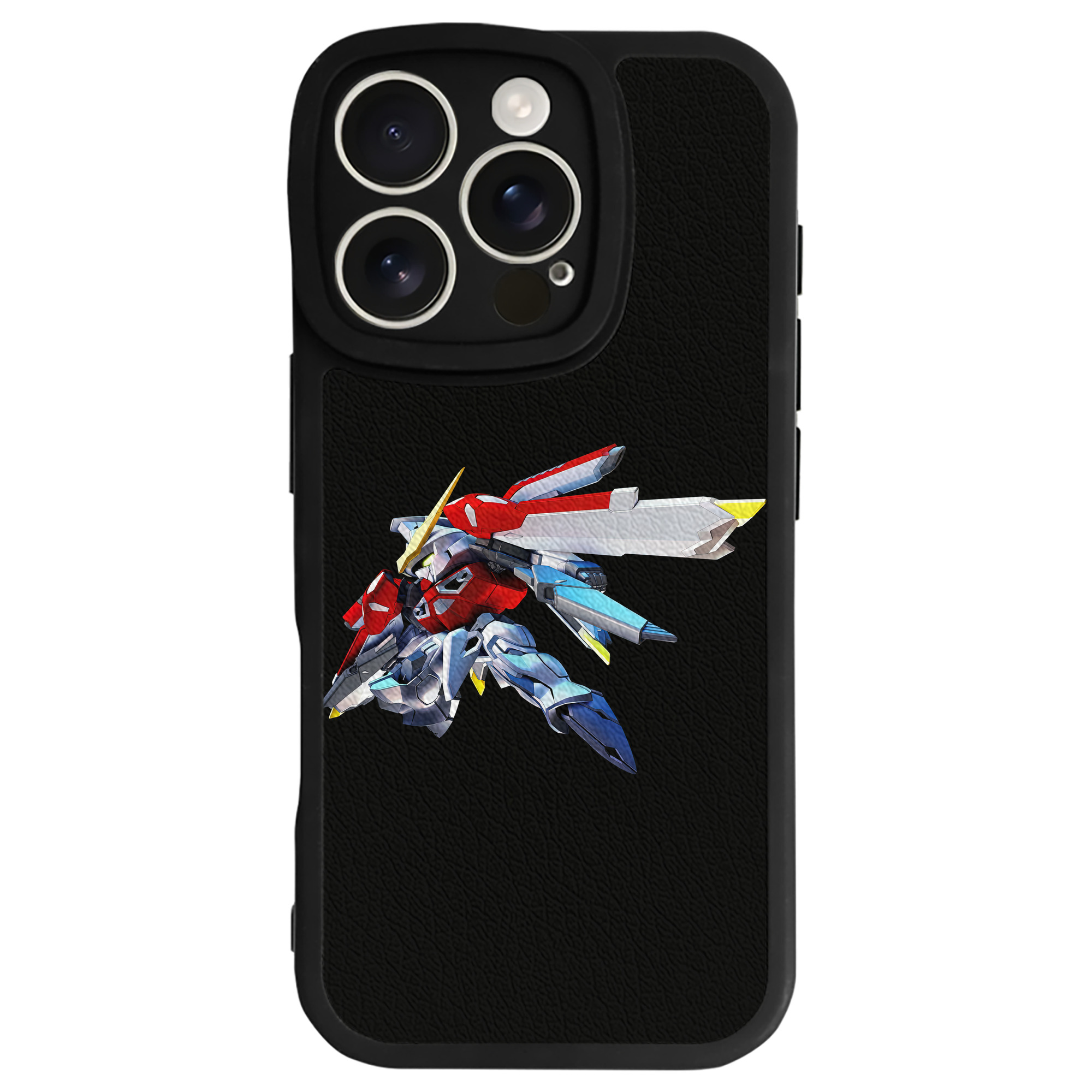 （画像用） 機動戦士ガンダム Mobile Suit Gundam 【iPhone 16シリーズ対応】シリコンスマホケース（レザー調） 材質：シリコン